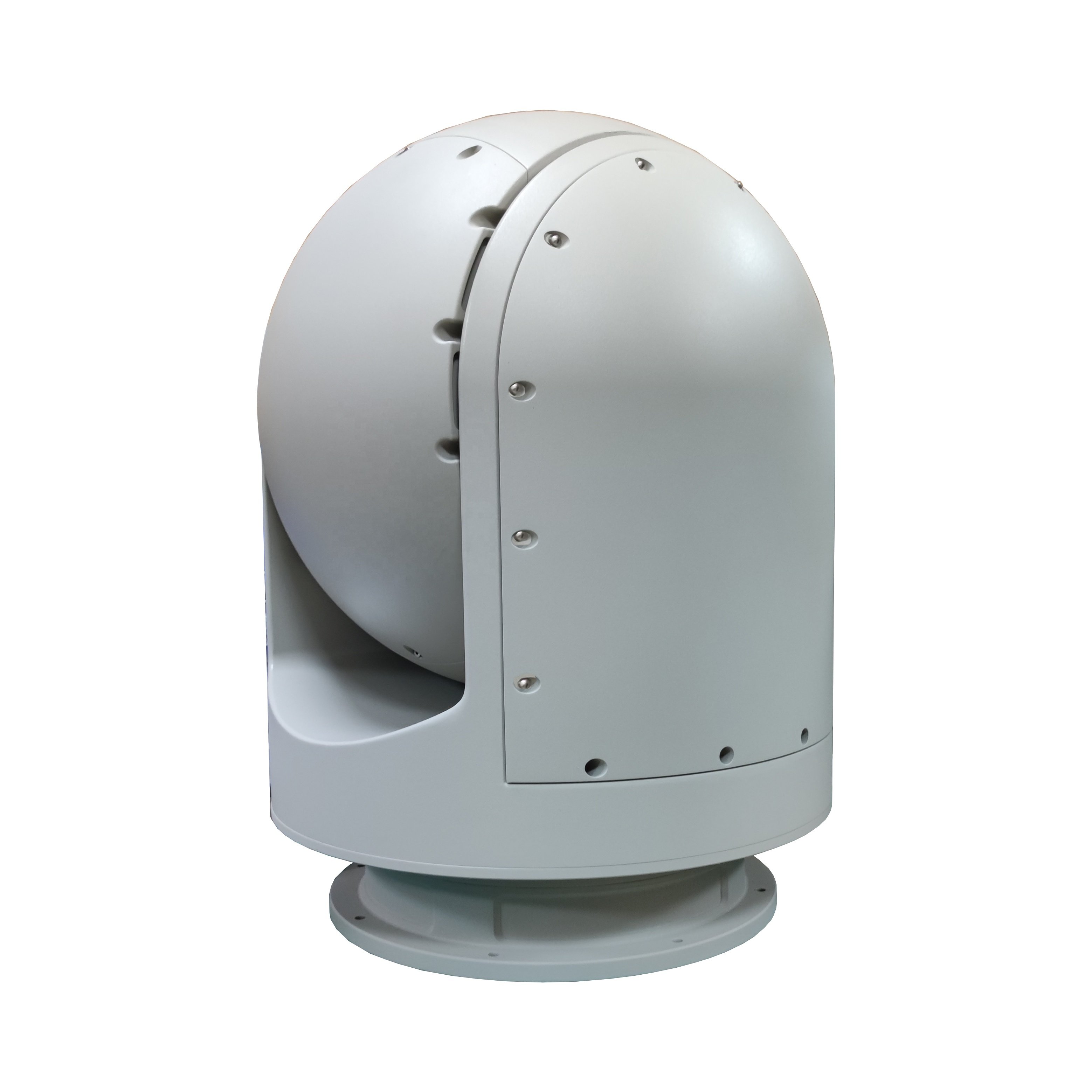 Car roof gyroscope dual sensor 640x480 thermal & visible image boat marine dome ptz camera for marine