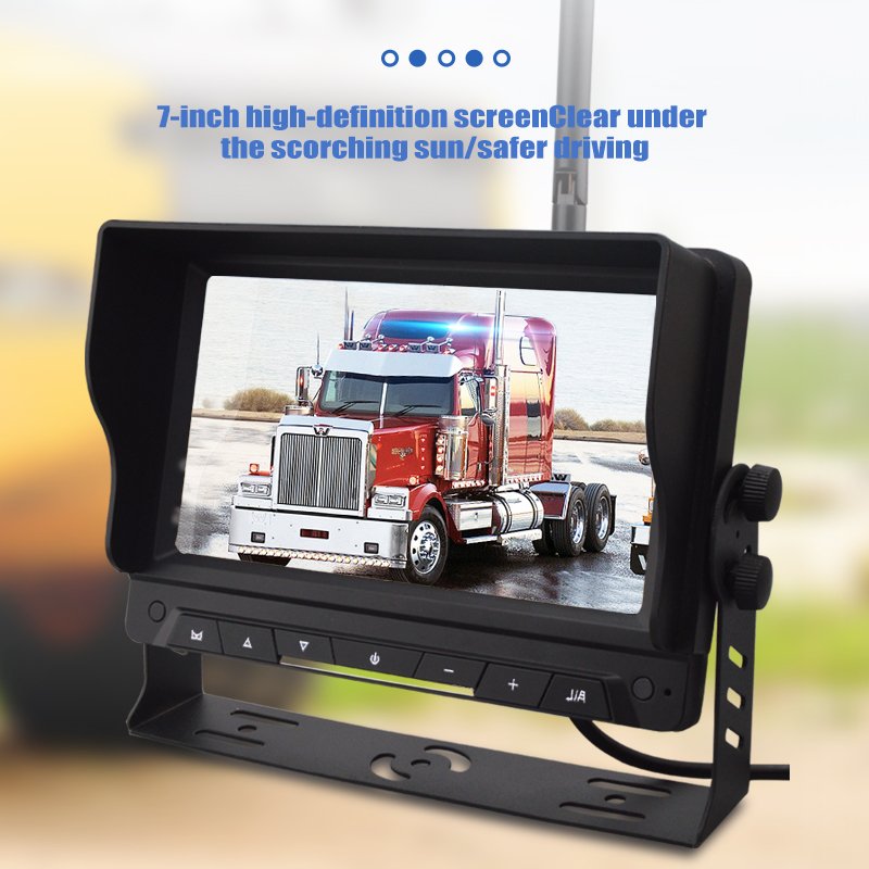 Digital wireless 7inch AHD monitor colorful camera system