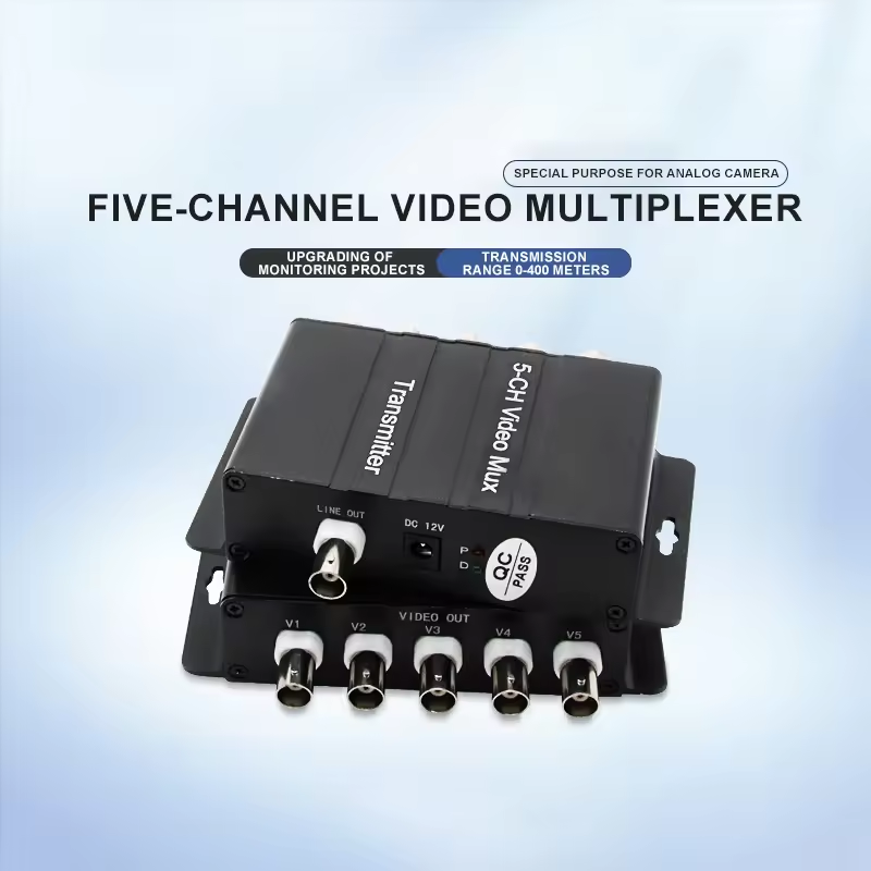 Cheap Price 5 Channel Video Analog Multiplexer for CCTV Camera
