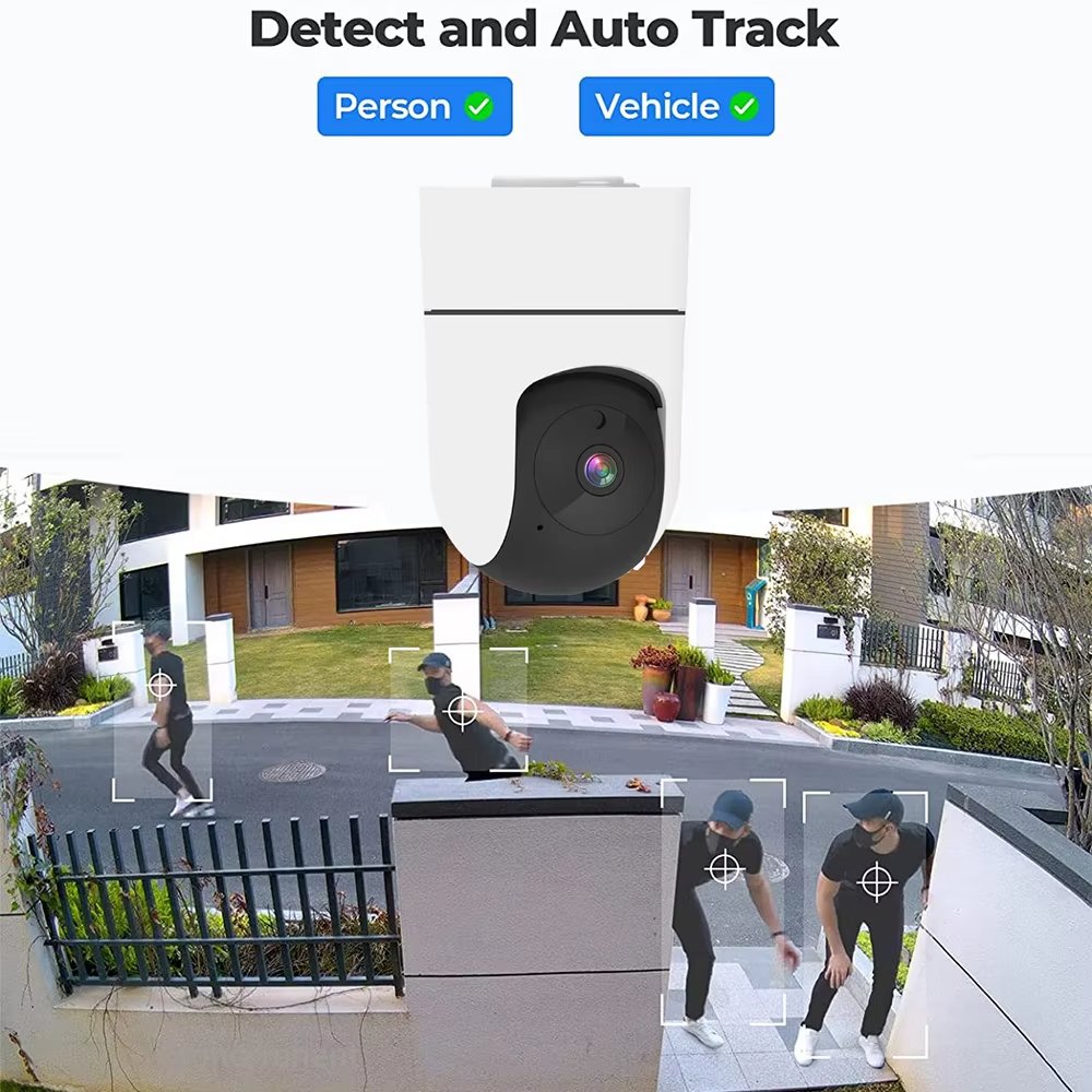 New Tuya Smart 2MP 5MP 8MP 2.4G indoor video WiFi Alexa Google Security PTZ Baby Monitor Sound Detection Auto Tracking IP Camera