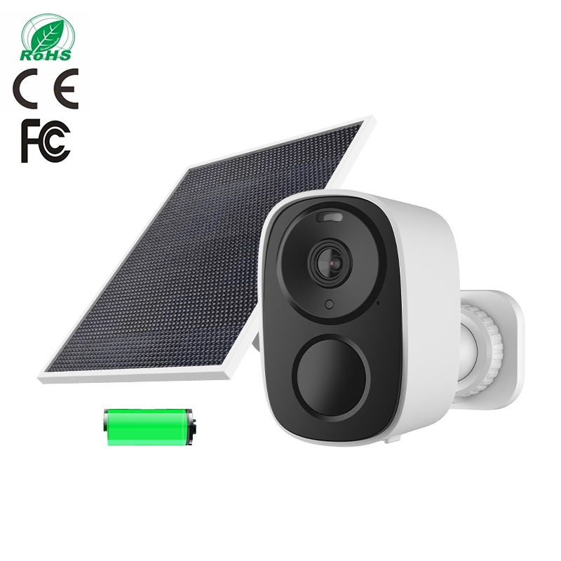 IP66 Ultra Low Power Consumption 18650 Battery Smart Plug-in 1080P Motion Sensor WiFi Outdoor Surveillance camera Camera