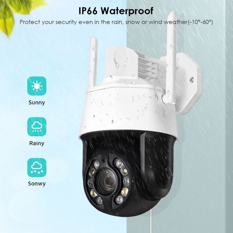 Wifi Camera 8X Zoom Pantilt Blind Spot With Ip Camra 100X 360 Security System Sports The Biggest Surveillance 60Fps 4X