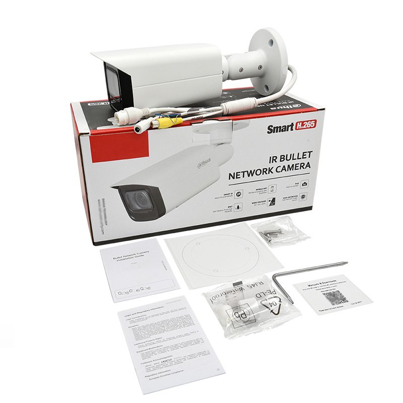 Original DH IPC-HFW2831T-ZS-S2 8MP 4K Starlight PoE IR Motorized Vari-focal Bullet CCTV Network IP Camera IPC-HFW2831T-ZAS-S2