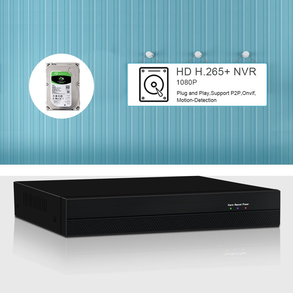 Best Outdoor IP67 Waterproof 32CH CCTV Video Surveillance Systems 32 Channel NVR Security System 5MP HD with 8TB HDD