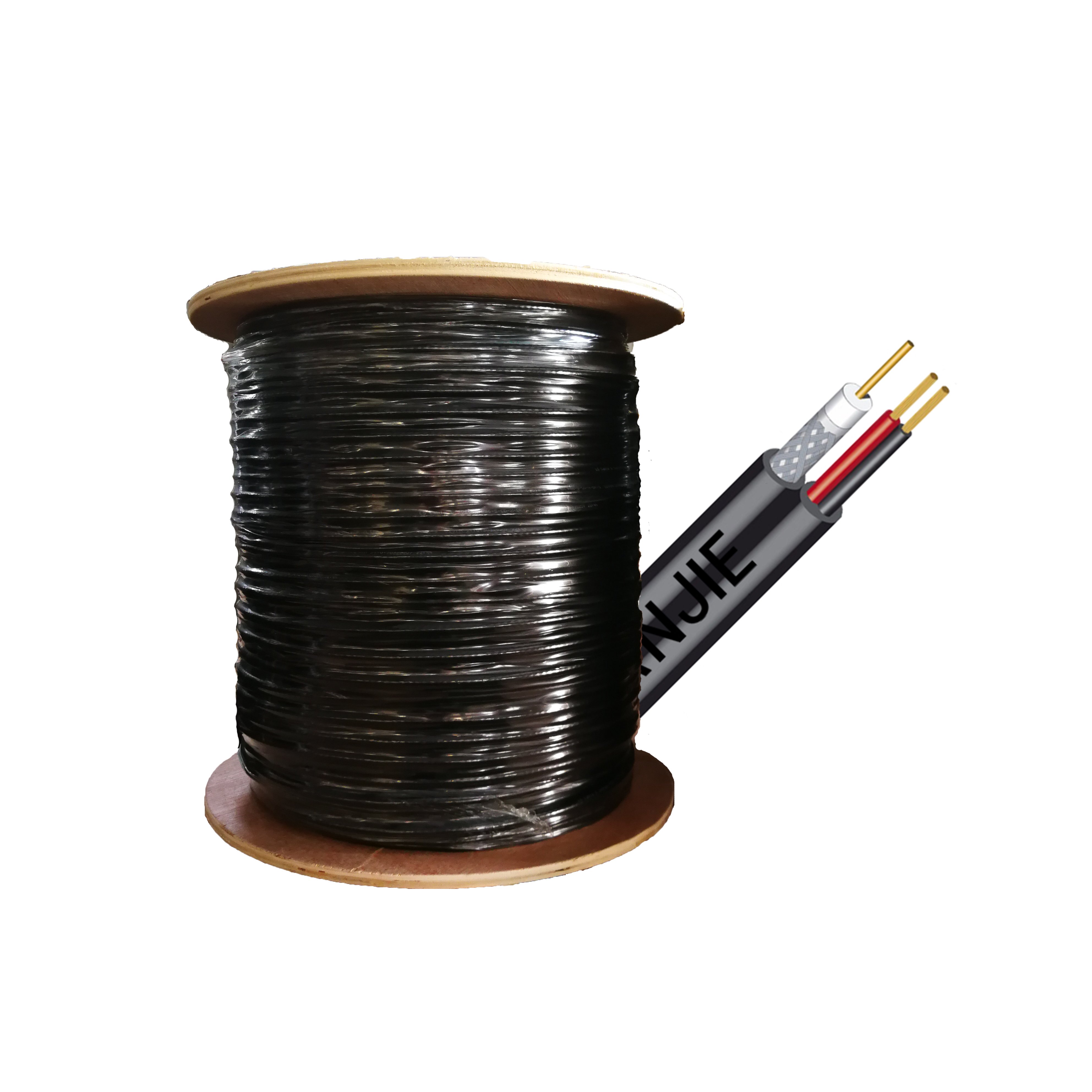 RG59+2C CAMERA CCTV/CATV system Broadband Coax Dual-Shielding with PVC/PE/LSZH jacket