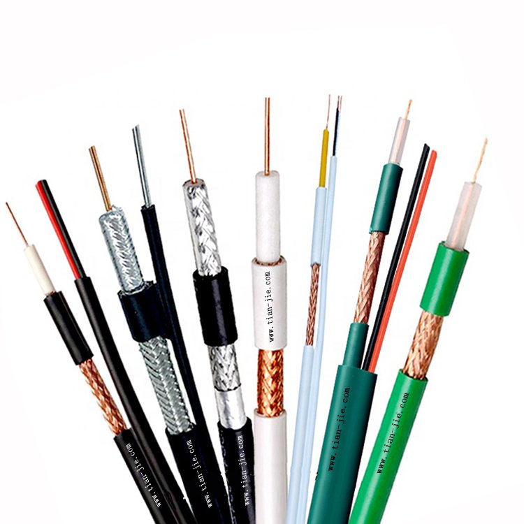 RG59+2C CAMERA CCTV/CATV system Broadband Coax Dual-Shielding with PVC/PE/LSZH jacket