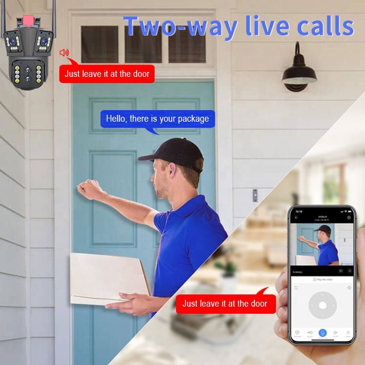 outdoor 10X Optical Zoom surveillance cctv WIFI security camera system ip network camera ptz Dual Lens thermal camera module