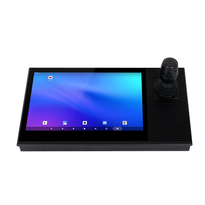 PTZ10 10 Inch Android Touch Monitor New PTZ Monitor with Joystick Control and NDI PROTOCOL