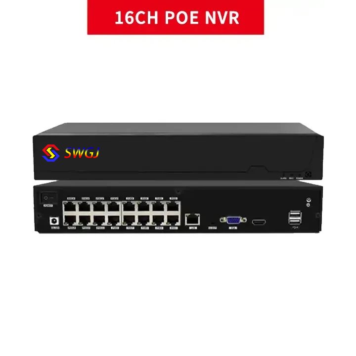 16 Channel HD Video Surveillance System 4MP IP POE NVR CCTV Camera Kit with Night Vision for Indoor Home Security