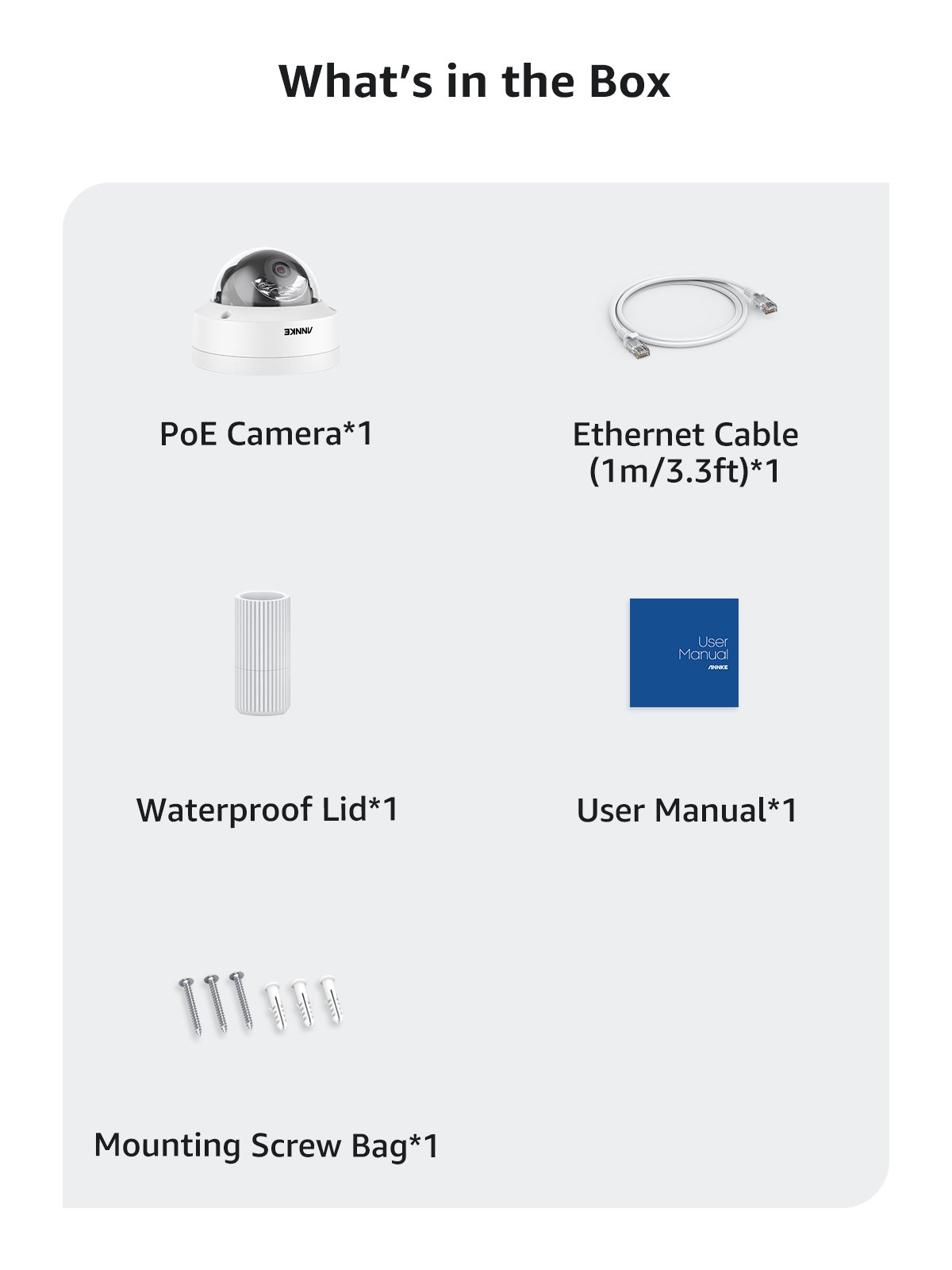 ANNKE 4K Smart Dual Light Dome Network Camera with Motion Detection and Audio Security Outdoor Surveillance CCTV Camera 2024