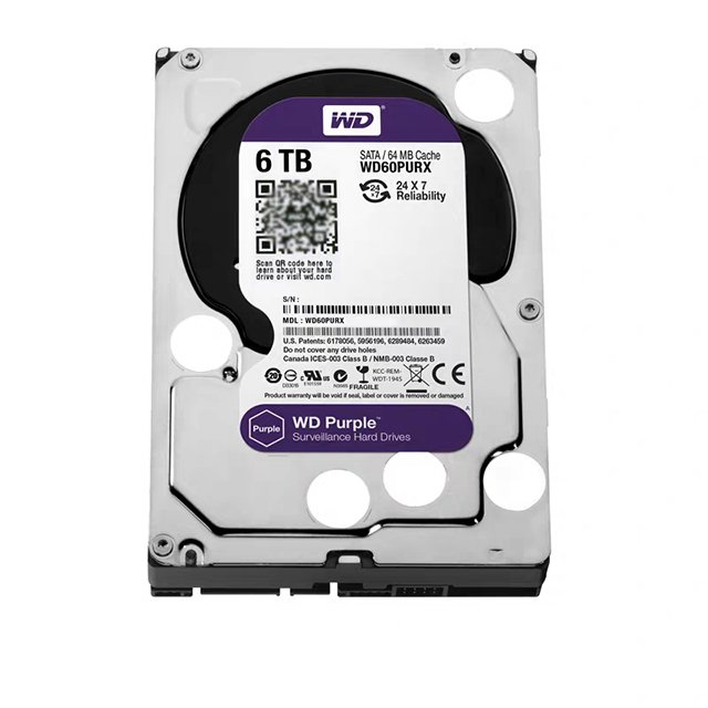 Cheap Surveillance Desktop Cctv Camera Dvr Ip Nvr WD Purple 1T 2T 3T 4T HDD Sata 3.5 Inch Hard Disk Drives