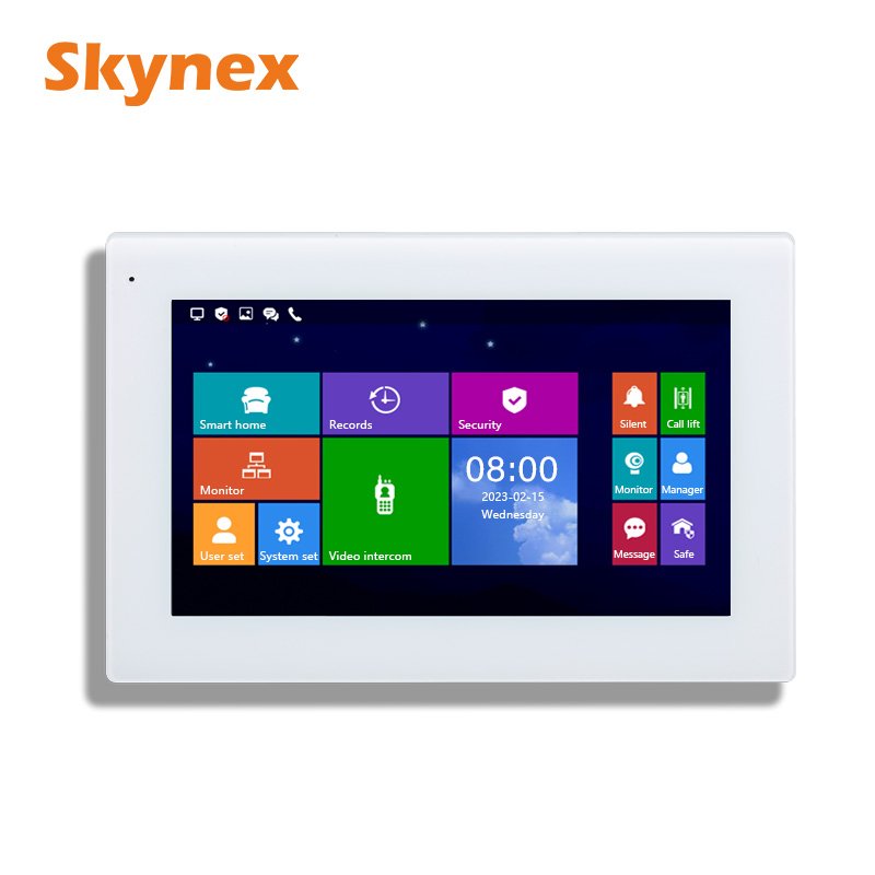 Best cheap Tuya IP Villa systems 2-Wire complex installations Security Surveillance door gate station has a modular design