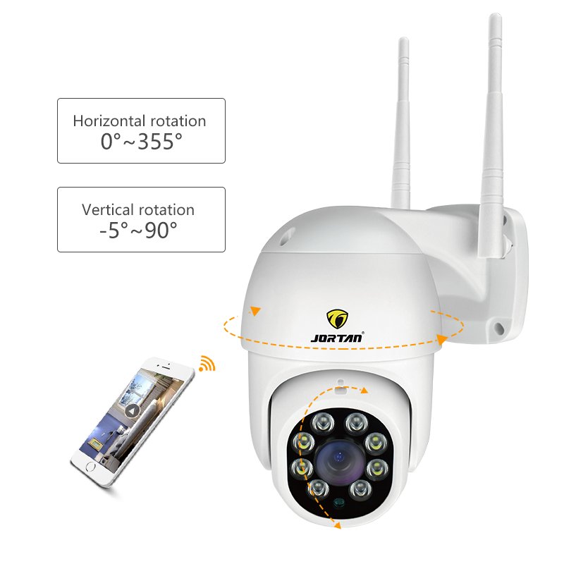 Jortan Professional manufacturers Security Camera US Stocks 3MP HD PTZ Security Camera Wi-Fi IP Surveillance System