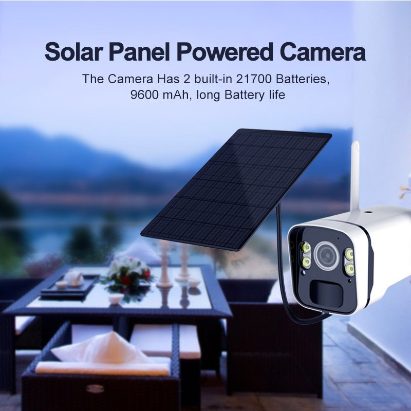 4MP Solar Panel Wireless Battery Camera WIFI Outdoor PIR 4CH NVR CCTV Surveillance Security System