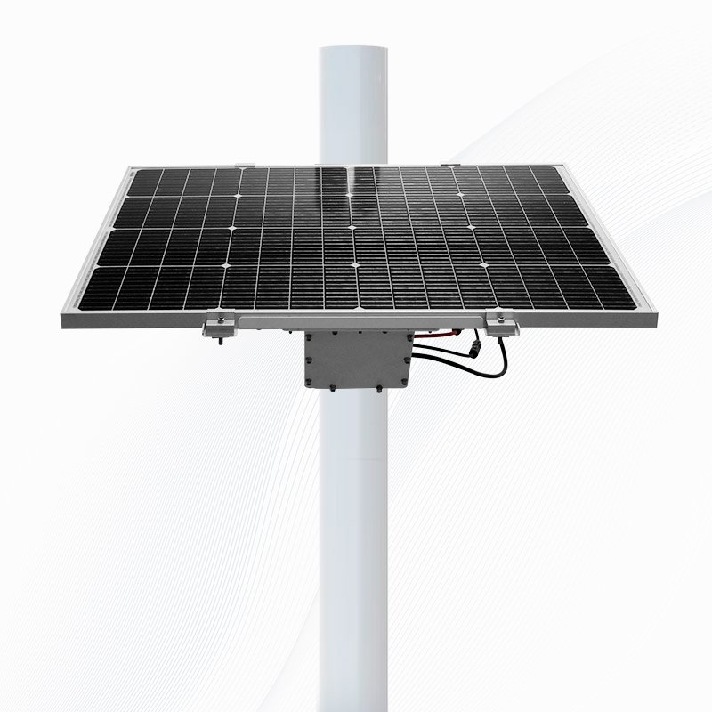 Smart BMS Solar Surveillance System 200W 100Ah Battery cctv System Solar 80w System Solar Panel power Solar Camera