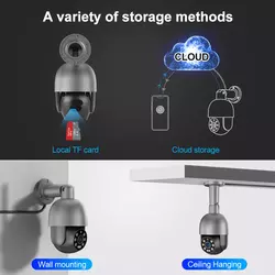 4K PTZ Ip CCTV Camera Security System 8 Channel Security Camera Outdoor Surveillance Systems