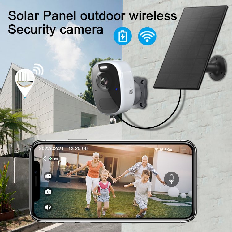 HD Wireless Cloud Storage Waterproof Battery Surveillance Cameras for Home Security