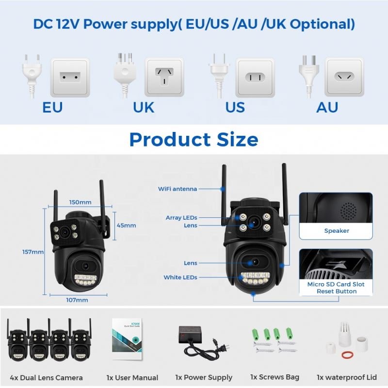 Portable Video Surveillance Systems Laser Security Alarm System Outside High Access Control 16Ch Face Detection Visible