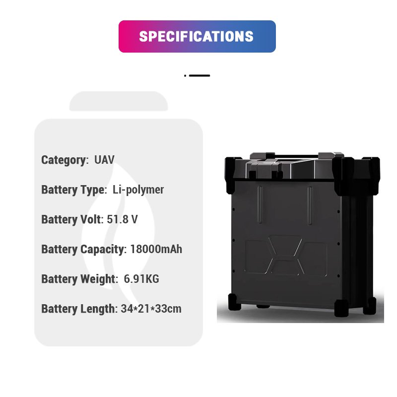 T16 T20 51.8 V 18000mAh Li-Polymer Rechargeable NCM Lithium-polymer quadcopter Battery UAV Drone Batteries