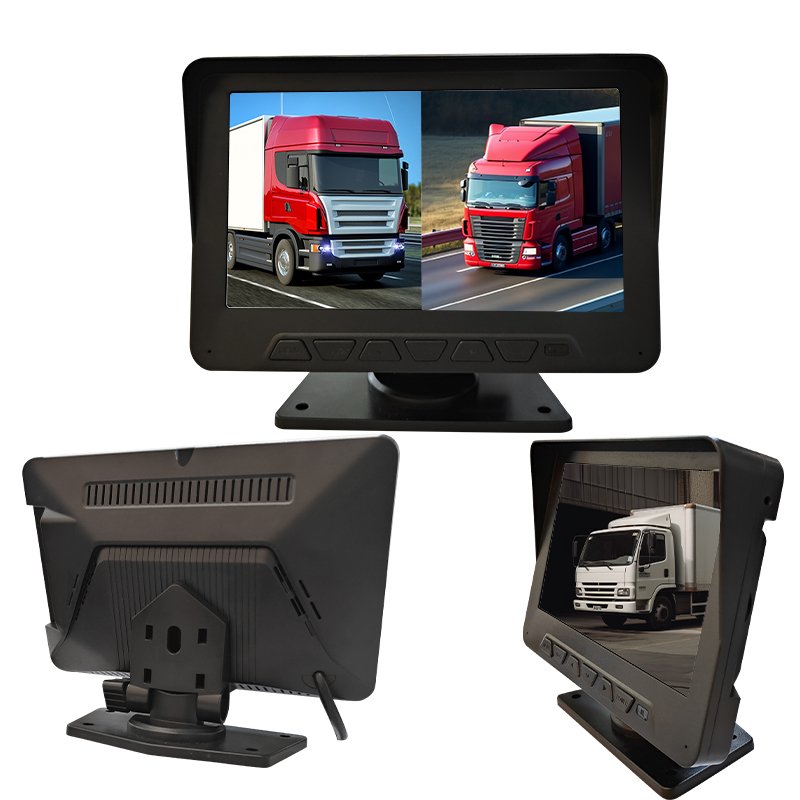 Wholesaler Quote 7 inch Maximum support 256G truck screen and reverse camera for RV Truck Bus Trailer Lorry 12V 24V