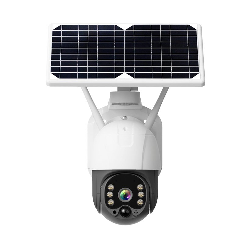 Highfly Promotion Solar Security System Control Surveillance High Quality With Lights 4G Power IP Camera