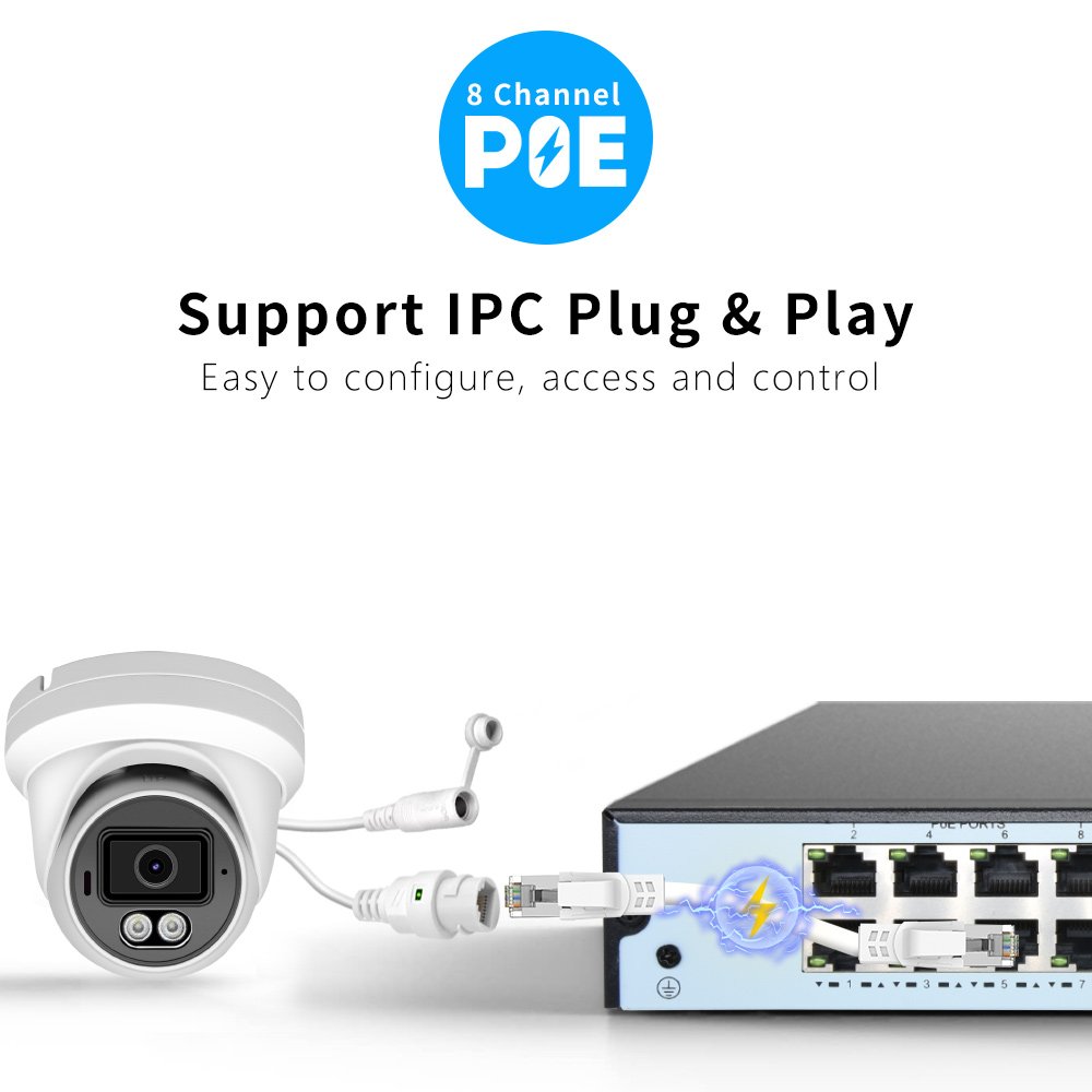 12MP 16 Channel IP PoE NVR System Support 36CH 8MP Cctv Camera System plug & play smart p2p 2 SATA HDD 4K Network Video Recorder