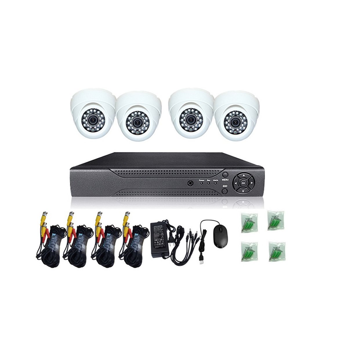 digital video recorder 4ch 1080p outdoor cctv camera usb ahd dvr surveillance system