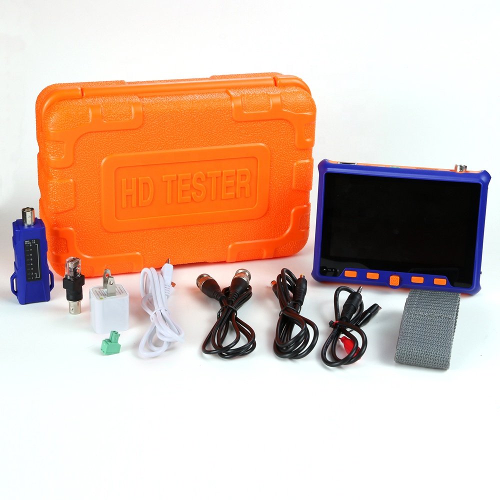 5 INCH TVI AHD CVI CVBS Analog 4IN1 Security Camera Tester Monitor VGA Output UTP Cable Test 8MP 2MP CCTV Tester