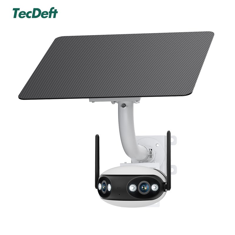 Tecdeft Solar Power Supply for Security Camera, Outdoor New Energy Power Source for solar CCTV camera or lights