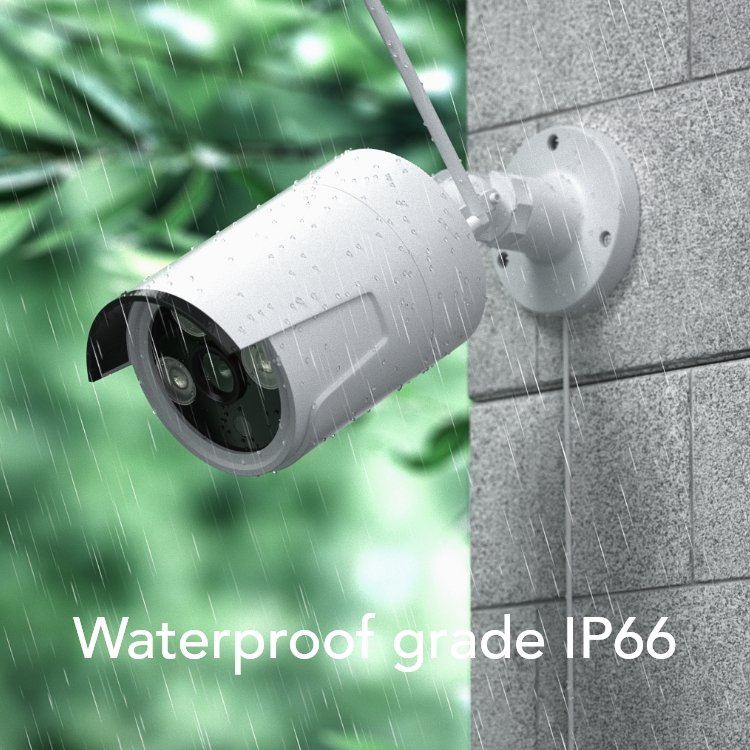 Smart Full Color Hd 12 Volts H.265 Linux Wireless Wifi Ip Cctv Cameras Security Surveillance Monitor System Nvr Kits