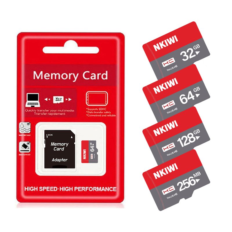 Factory Wholesale 4GB 8GB 16GB 32Gb 64Gb 128GB Memoir Card Car DVR 128 GB 256Gb 512Gb TF SD Card Phone Camera Memory