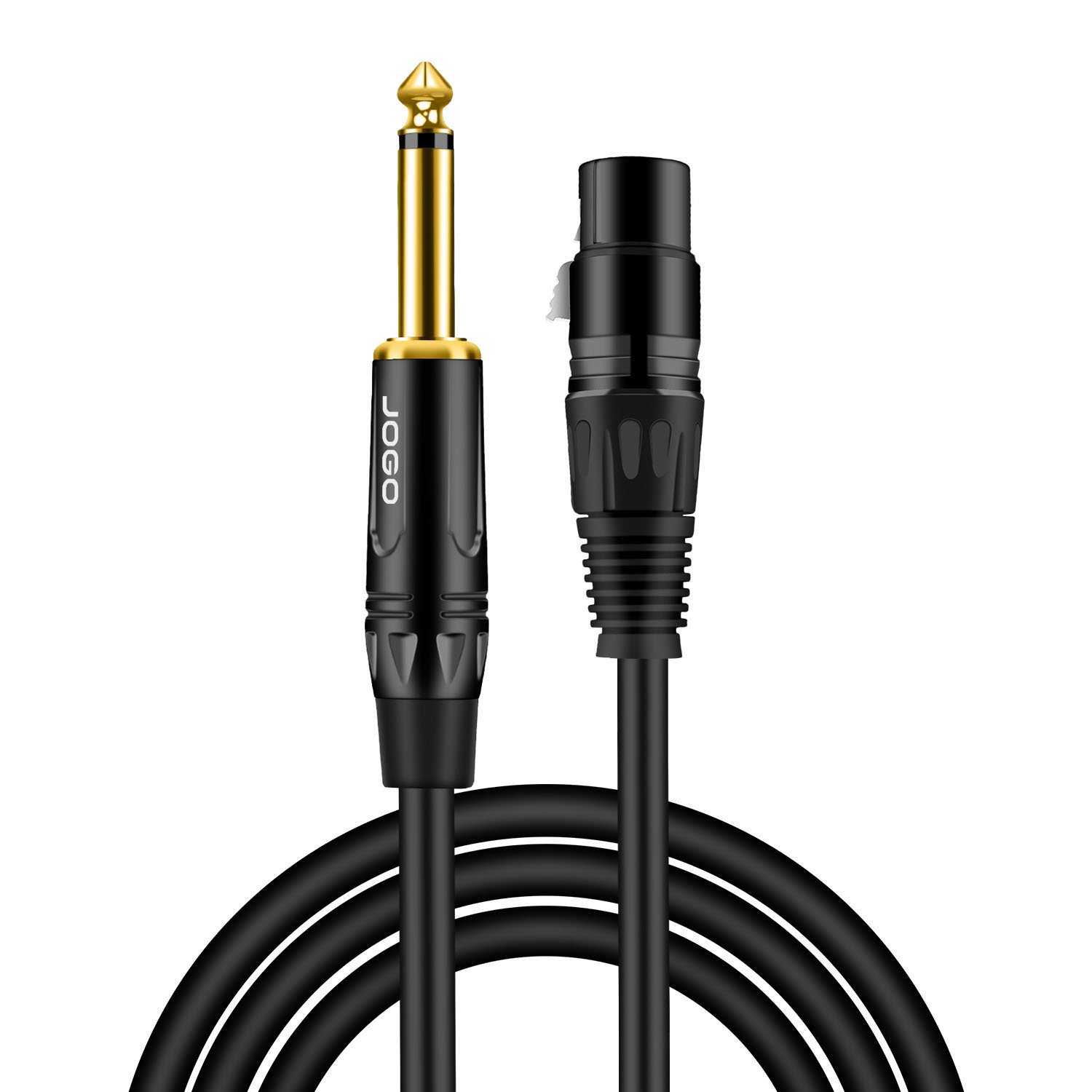XLR Balanced Female To 1/4 Inch 6.35mm TRS Internal Mono Plug Adapter 6.35Mm TRS Male To 3 Pin XLR Microphone Cable
