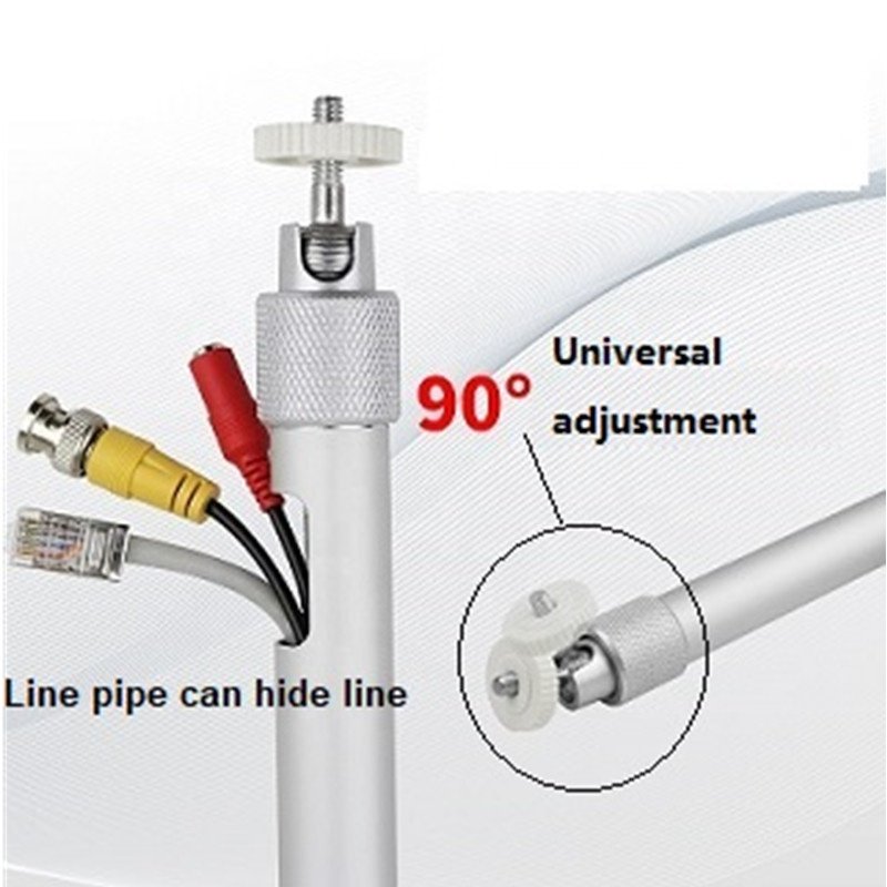 Hot sale Aluminum Alloy Adjustable Projector telescopic bracket and cctv adjustable bracket and telescopic bracket for Projector