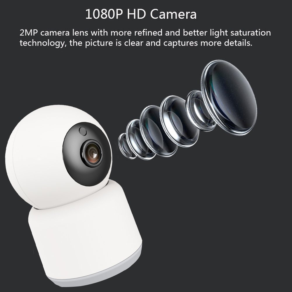 CCTV Camera 1080P Full HD Video Camera Intelligent Auto- Tracking Surveillance Camera for Home Security
