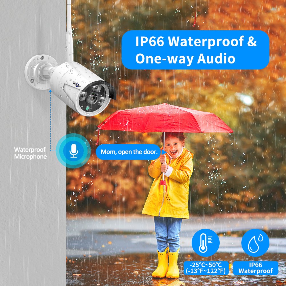 5MP Wireless NVR Kits 10.1' LCD display HD outdoor security IP Camera video surveillance cctv camera System