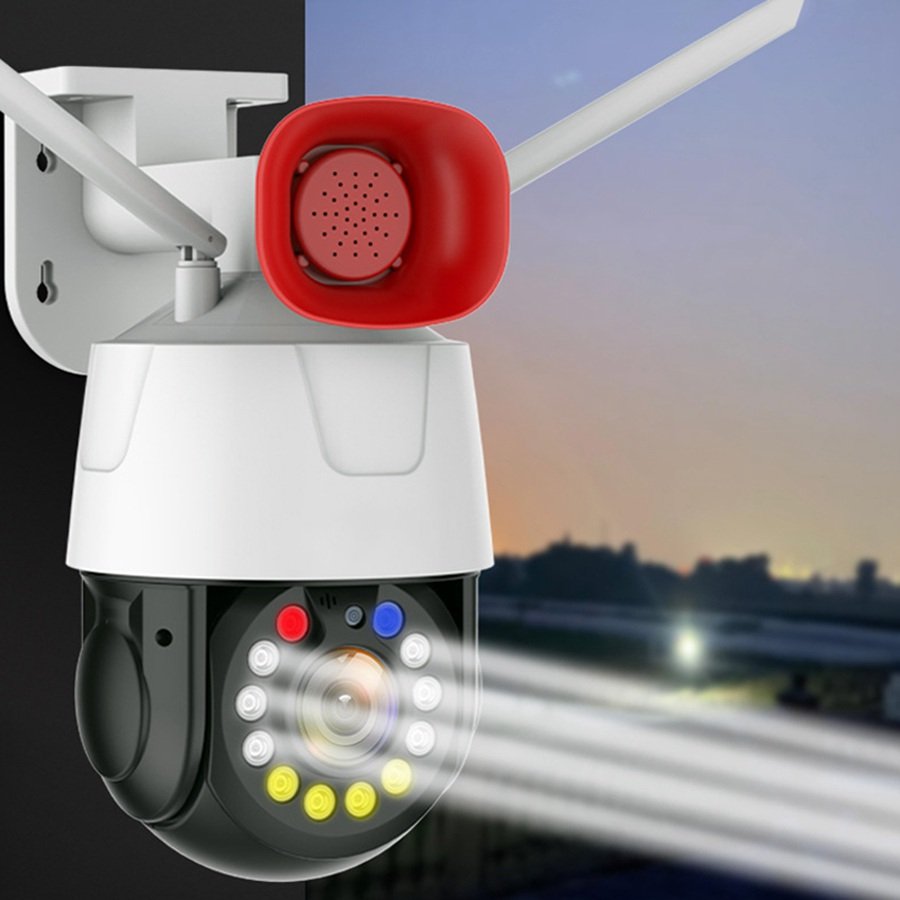 20W Solar Panel System Battery Power Speed Dome Outdoor PTZ Camera 4G Sim Card 24H Remote View Surveillance CCTV Camera /