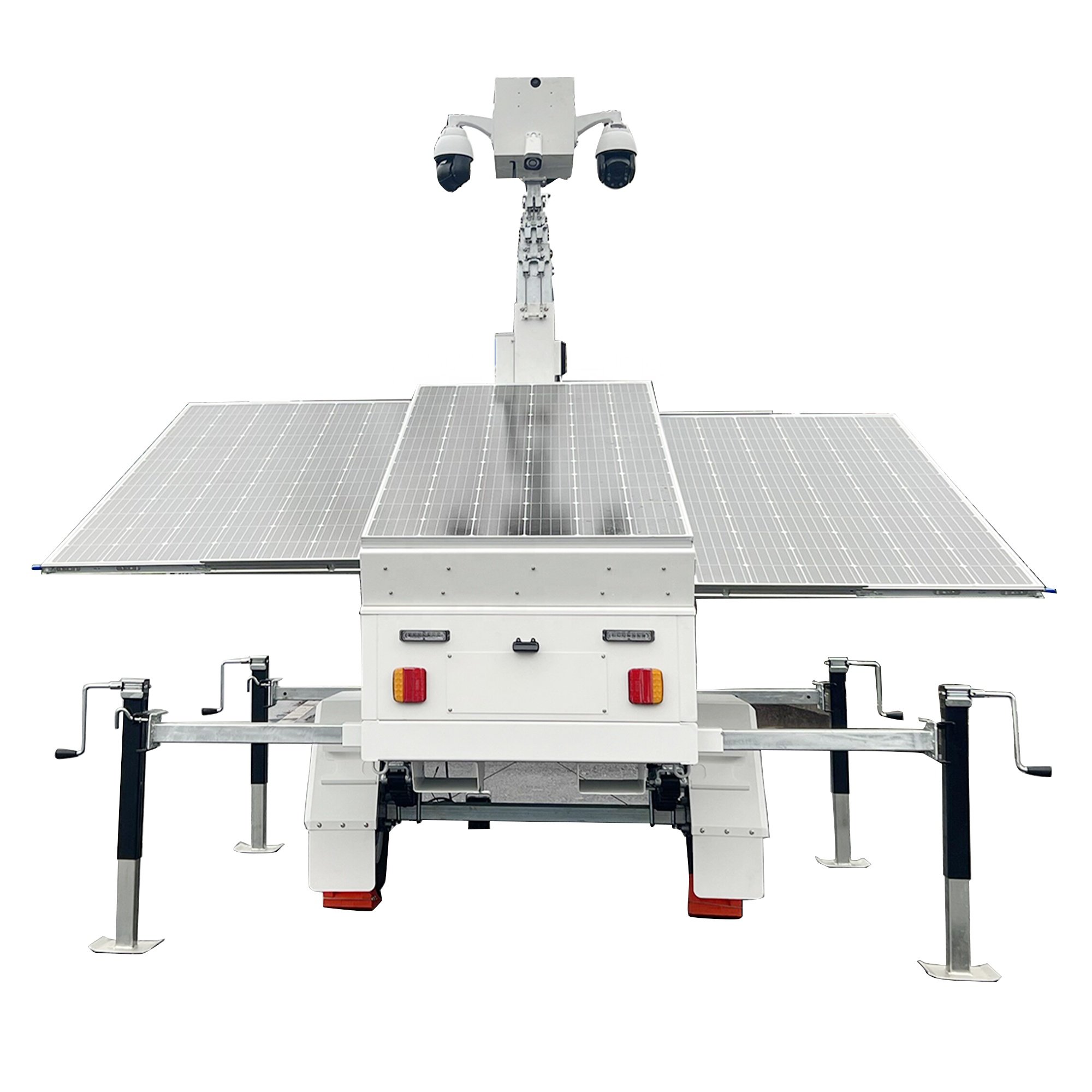 Survelliance Solar Systems cameras trailer tower SDE500-C