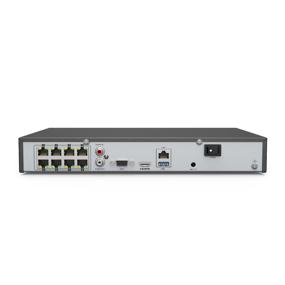 ANNKE 8CH H.265 PoE Network Video Recorder 4K Ultra HD Smart Playback Recorder NVR with Motion Alerts