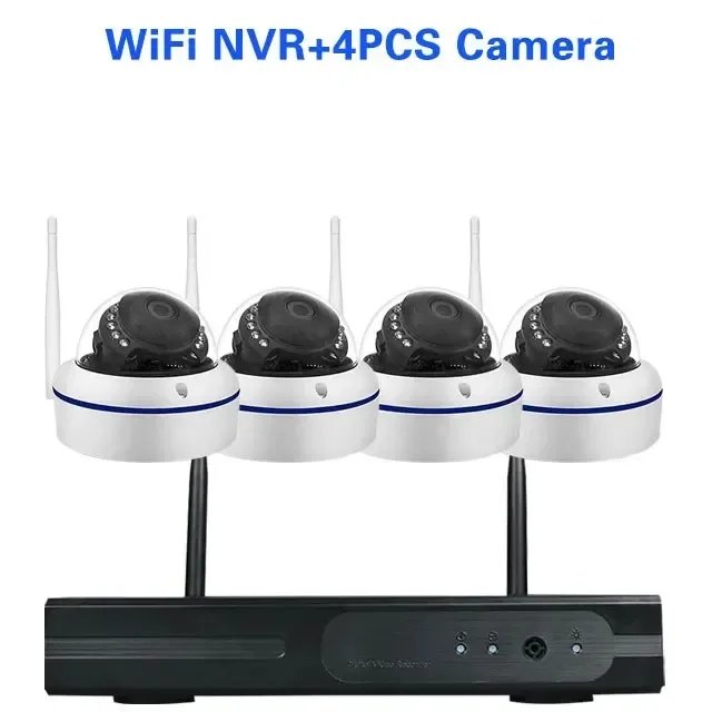 5MP Wifi IP Camera Security System 8CH NVR Kit Home Ceiling Dome Camera Video Surveillance System Kit Outdoor Wireless CCTV Set