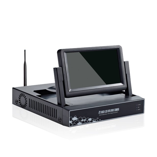 H.264/H.265 7Inch LCD Screen MONITOR 8CH WIFI NVR KIT 1.3 MP/2.0MP Wireless IP 8 Cameras CCTV SURVEILLANCE SECURITY Camera SET