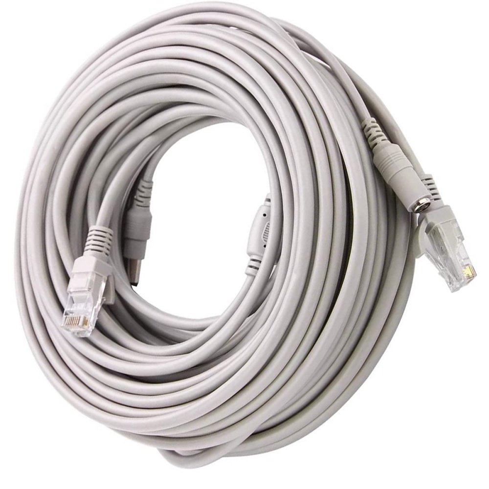 Surveillance System cable Premium Ethernet CCTV cable with RJ45 Ends Perfect for Large-Scale IP Camera Deployments camera cable