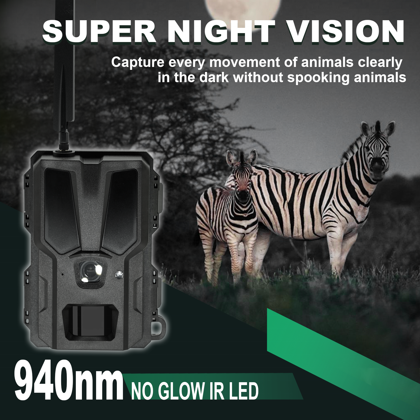 WILLFINE 4g outdoor animal surveillance sim card night vision trail camera for deer hunting