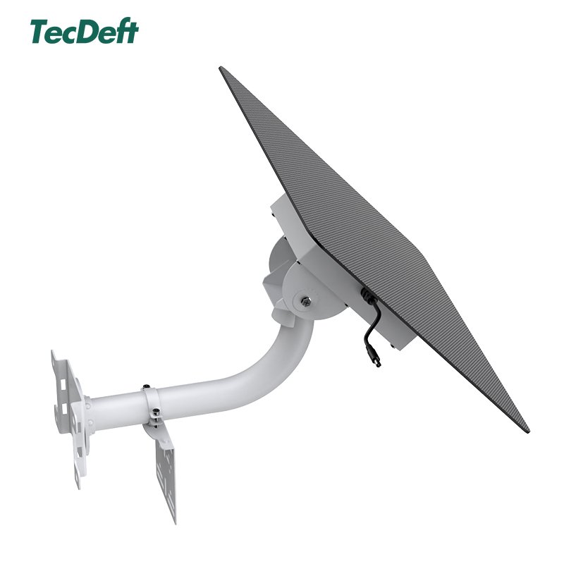 TecDeft Off-grid Mini 5V Solar Panel With Battery 30W60AH Solar Panels For Security Outdoor Battery IP Camera DC12V