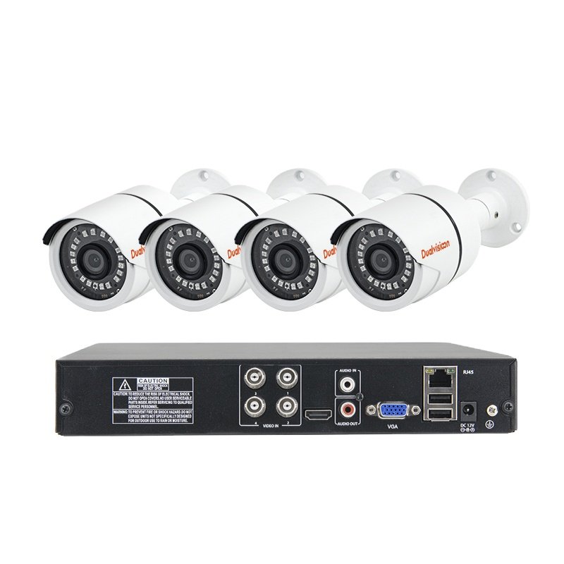 3 Night cctv camera full set 4ch ip surveillance security system 4 channel ahd kit hd 1080P cctv camera with dvr