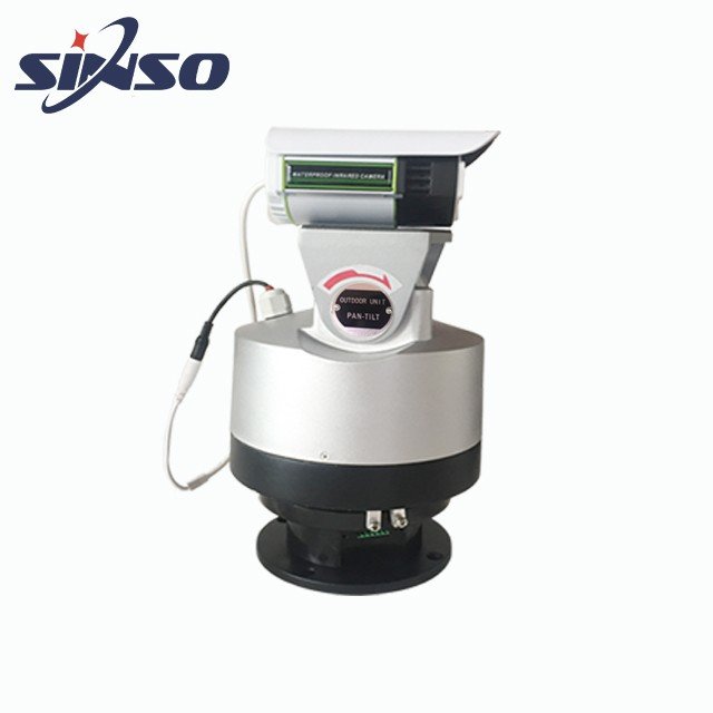 outdoor/indoor 220VAC 12VDC 24VDC surveillance 10Kg load 301 waterproof pan tilt
