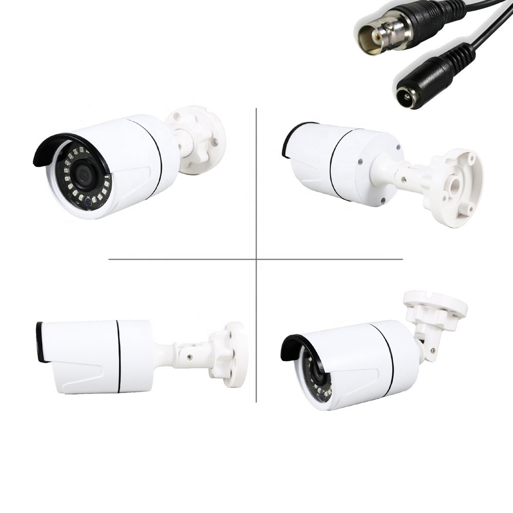 Waterproof IR night vision cctv camera dvr system 4ch analog HD AHD 1080P 2MP surveillance system outdoor