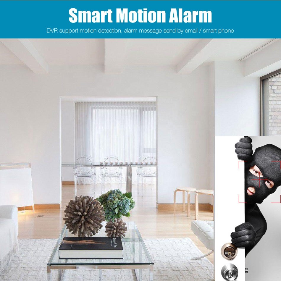 Waterproof IR night vision cctv camera dvr system 4ch analog HD AHD 1080P 2MP surveillance system outdoor