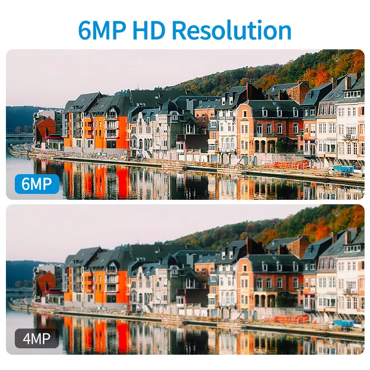 OEM DH 4ch 8 Channel 4K NVR KIT HDW4631C-A Outdoor 6MP Face detection POE IP Security Surveillance Camera System