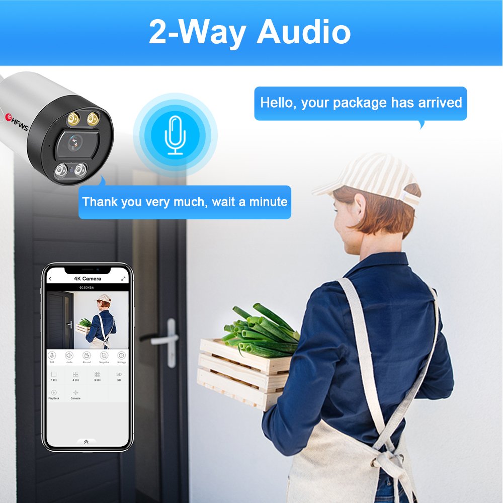 SeeEasy APP Security Camera System 5MP Poe IP Camera 25FPS 16chNvr Color Night Vision Humanoid Detection Waterproof Outdoor Cctv
