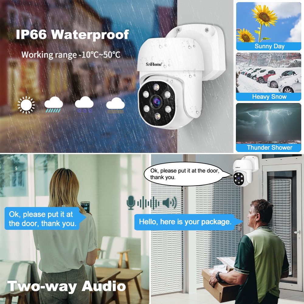2024 Home Security Cctv Camera System Outdoor IP Camera Kit 4CH 1080P Mobile Phone 4K Recorder Surveillance Dvr Camera System